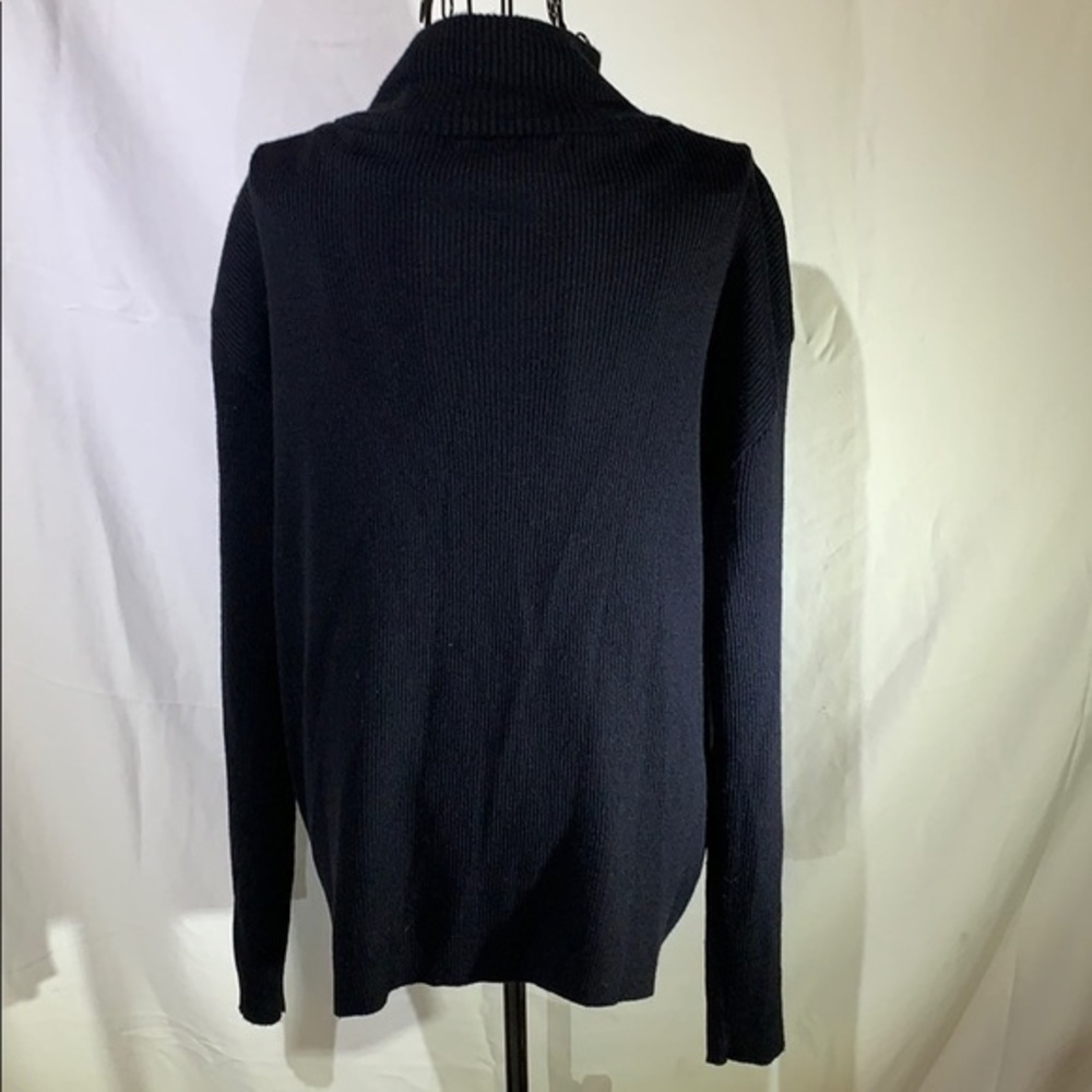 Daniel Bishop | Black Zipper Leather Jacket - Picture 6 of 6